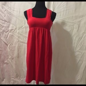 Red Victoria’s Secret bra top red dress sz M